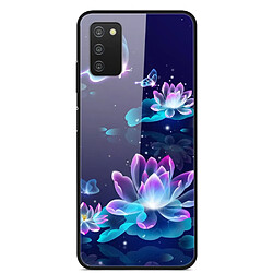 Coque en TPU antichoc Lotus lumineux pour votre Samsung Galaxy A03s (164.2 x 75.9 x 9.1mm)