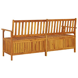 Maison Chic Banc de rangement | Meuble de rangement d'Entrée | Coffres d'Intérieur 170 cm Bois d'acacia solide -MN88970 pas cher