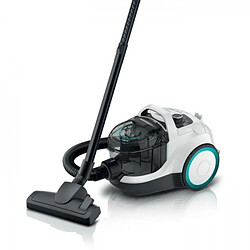 Aspirateur Robot BOSCH GX21 - traîneau sans sac - ProHygiene - 550W - 78 dB - Filtre UltraAllergie - 10m - 2L - Blanc