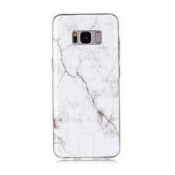 Wewoo Coque Souple Pour Galaxy S8 + dessin en couleur Motif IMD fabrication Soft Case TPU Blanc