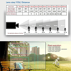 Yonis Kit Camera Surveillance 8CH 1080N Vision Nocturne