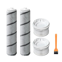 2pcs Brosse à rouleau+2pcs filtre HEPA+1pc peigne jaune pour Xiaomi Mijia aspirateur sans fil 2C