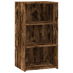 vidaXL Buffet chêne fumé 50x41x93 cm bois d'ingénierie