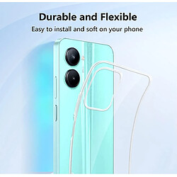 Avis Htdmobiles Coque pour Realme C33 - housse etui silicone gel fine + film ecran - TRANSPARENT TPU