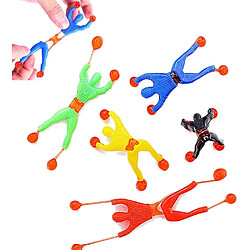 24 pièces Mur-escalade spider-man jouet pour enfants décrochage homme d'escalade méchant d'escalade est amusant , Creative Toys