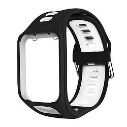 Pour Tomtom Runner 2/3 Spark / 3 Sport Montre de remplacement en silicone avec bracelet de montre