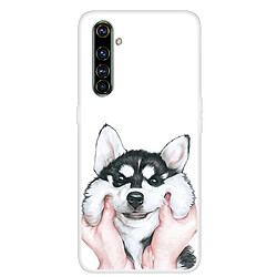 Coque en TPU impression de motifs souple chien pour votre Realme 6