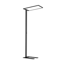 Ideal Lux Lampadaire intégré à DEL à intensité variable noir, interrupteur intégré, 3000K