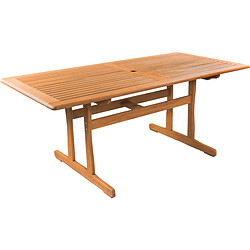 Habitat Et Jardin Table de jardin Osaka - 180 x 90 cm - Bois naturel