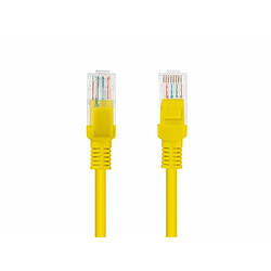 Lanberg Patchcord, Cat6, nieekranowany, 20m, Å¼Ã³Å‚ty (PCU6-10CC-2000-Y)