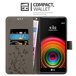 Avis Cadorabo Coque LG X POWER Etui en Gris