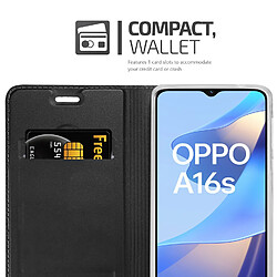 Cadorabo Coque Oppo A16s / A54s Etui en Noir pas cher