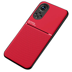 Coque en TPU + PU antichoc rouge pour votre Huawei nova 9/Honor 50