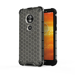 Wewoo Coque Souple Pour Motorola Moto E5 Play Go affaire antichoc nid d'abeille PC + TPU Gris