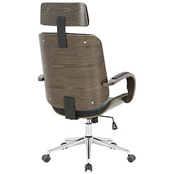 Non Chaise de bureau Dayton gris pas cher