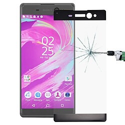 Wewoo Verre trempé noir pour Sony Xperia XA Ultra 0.26mm 9 H Dureté de Surface Antidéflagrant Colorisé Sérigraphié Plein écran Film