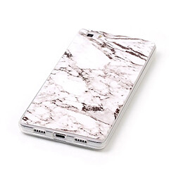 Avis Wewoo Coque blanc pour Huawei P8 Lite Motif Marbling Soft TPU Housse de protection arrière