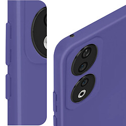 Avizar Coque pour Honor 90 Semi-rigide Soft-touch Fast Cover Violet pas cher