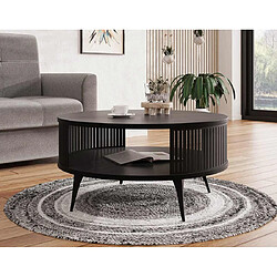 Avis Bestmobilier Forini - table basse - noir - 75 cm