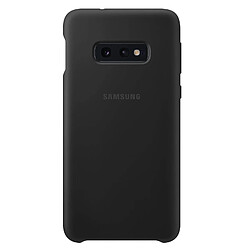 Samsung Coque Galaxy S10e Silicone Semi-rigide Ultra-fine Compatible QI Original - Noir