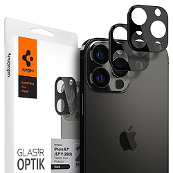 spigen optik.tr pack de 2 protecteurs d appareil photo iphone 13 pro / 13 pro max coque graphite