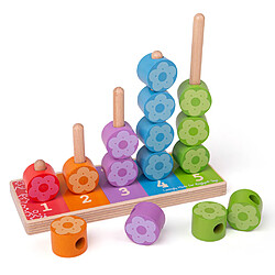 Avis Bigjigs Toys Premier empileur de fleurs