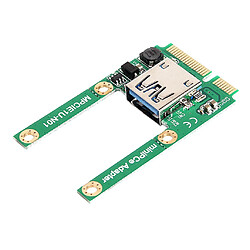 NC Nouvelle Extension De Fente De Carte De Mini Pci-e à Usb Carte D'adapteur D'interface D'interface 2.0