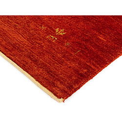 Acheter Vidal Tapis de laine 193x150 rouge Gabbeh Shouli