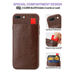 Cadorabo Coque iPhone 7 PLUS / 7S PLUS / 8 PLUS Etui en Marron