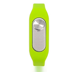 Wewoo Bracelet connecté vert Wearable Wristband 16 Go Digital Voice Recorder montre-bracelet, un bouton longue durée d'enregistrement pas cher