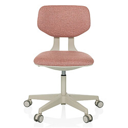 Chaise pivotante pour des enfants KID CLASSIC Rose hjh OFFICE