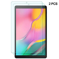 Lot de 2 protecteurs d'écran pour Galaxy Tab A 10.1 2019, verre trempé de dureté 9H pour Samsung Galaxy Tab A 10.1 T580 sans bulles, résistant aux rayures