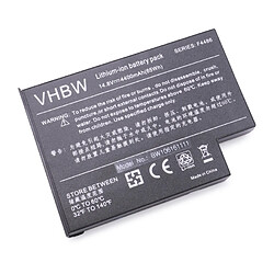 vhbw Batterie compatible avec HP OmniBook ZE1000XF, ZE1121 ordinateur portable Notebook (4400mAh, 14,8V, Li-ion)