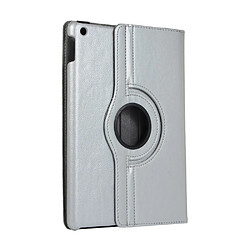 Avis Etui en PU litchi avec support argent pour votre Apple iPad 10.2 (2019)