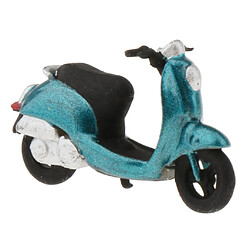 Avis Modèle 1:64 Mini Modèle De Scénario De Disposition De Scooter En Plastique Pour Matchbox Blue