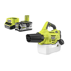 Pack RYOBI Brumisateur RYOBI 18V One Plus 2L - RY18FGA-0 - 1 batterie 18V 5.0Ah - 1 chargeur rapide 2.0Ah RC18120-150