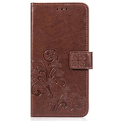 Wewoo Etui à rabat horizontal en cuir PU avec motif en relief pour iPhone XR, avec support