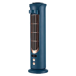 JJBRDZ - Ventilateur de Climatiseur Portable Tour USB Ventilateur Sans Lame Mini Ventilateur de Refroidissement à Eau de Bureau avec Tête Secouante-Bleu