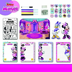 Avis Lisciani Giochi- Minnie Coloring et Drawing School, Sac à Dos, Ardoise, feutres, 92932, Multicolore