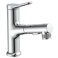 EISL Mitigeur de lavabo VARIABILE avec douchette extractible chrome