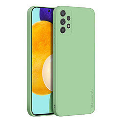 Coque en silicone coupe ajustée, antichoc, découpe précise vert pour votre Samsung Galaxy A52 5G/4G/A52s 5G