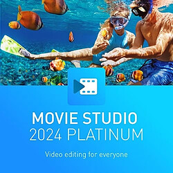 Magix Movie Studio 2024 Platinum - Licence perpétuelle - 1 PC - A télécharger