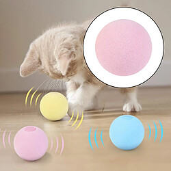 Acheter Jouet Pour Chat Interactive Roll Motion Ball Rechargeable Cataire Jouet Rose