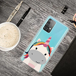 Coque en TPU antichoc Licorne mignonne pour votre Samsung Galaxy A13 4G