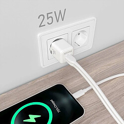 Acheter Chargeur mural Aisens ASCH-25W2P014-W Blanc 25 W (1 Unité)