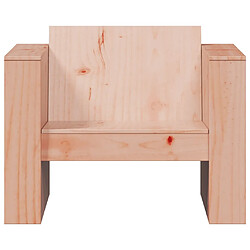 Avis vidaXL Canapé de jardin 79x60x62 cm bois massif douglas