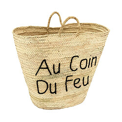 Aubry Gaspard Cabas en palmier naturel Au Coin Du Feu.