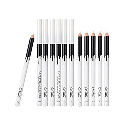 12pcs Waterproof Crayons Eyeliner Stylo à Paupières pour Maquillage Cosmétique