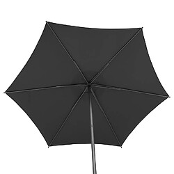 Hesperide Parasol Soya rond - Ardoise