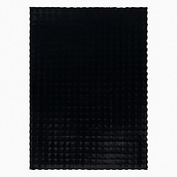 Avis RUGSX Tapis BUBBLE noir 25 IMITATION DE FOURRURE DE LAPIN 3D structurel 80x150 cm